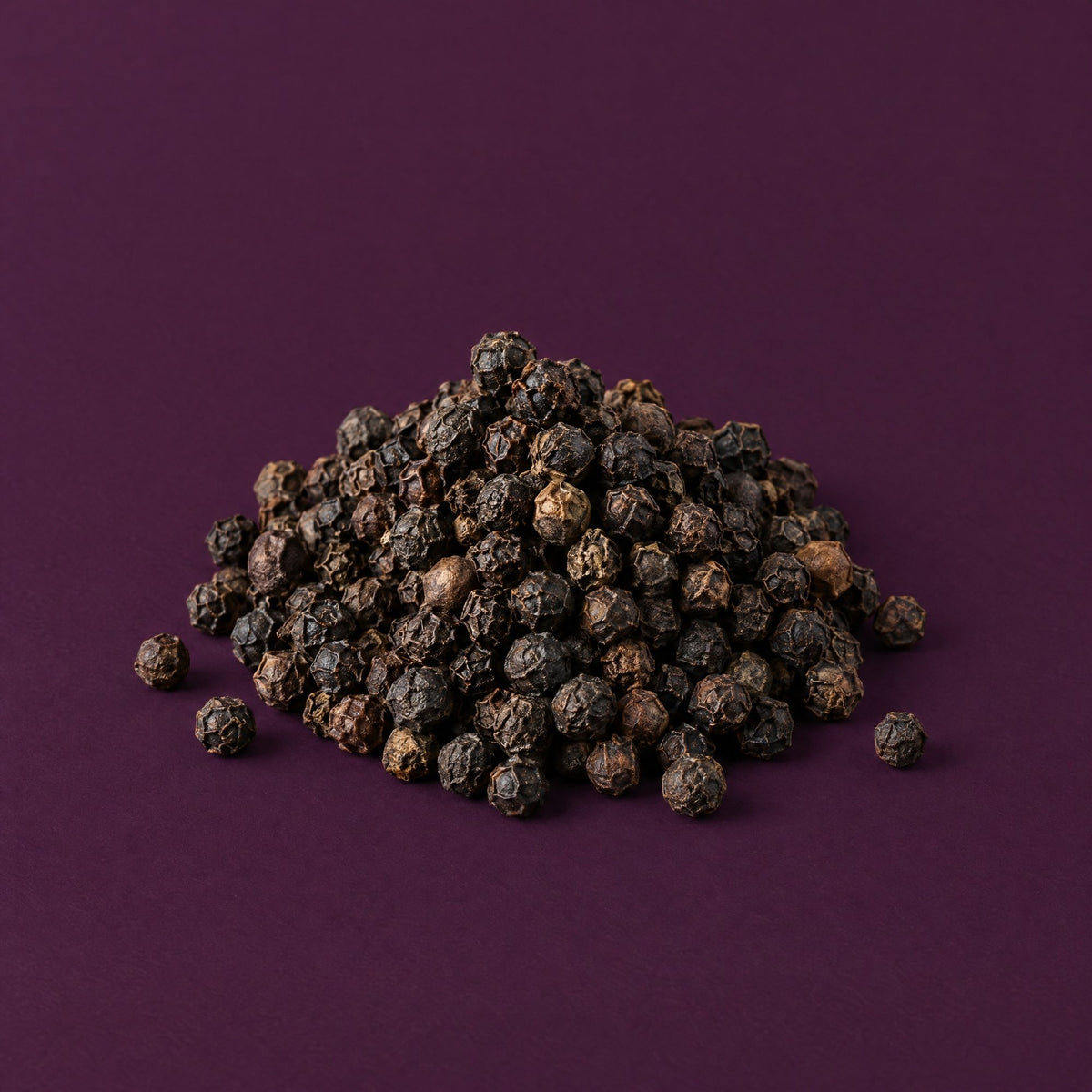 Black peppercorns, the source of BioPerine